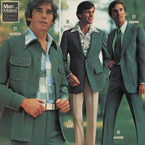 Vintage 1970s J.C.Penney Patterned Button Up - Picture 7 of 7